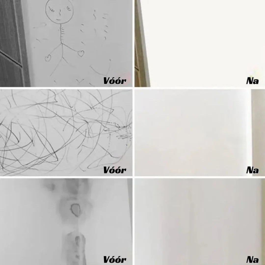 ClearWhite™I Geen zorgen meer voor krassen op de muur