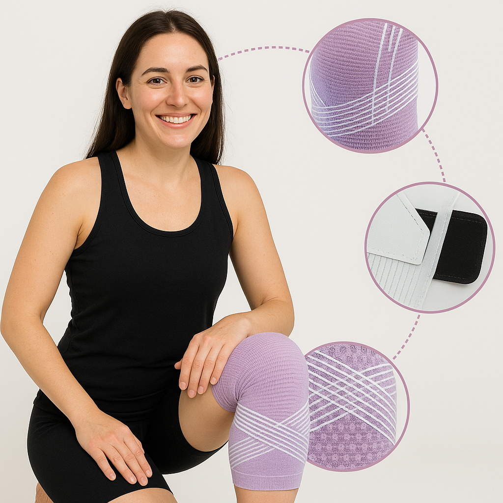 ActiveKnee™I Ondersteuning, Stabiliteit en Pijnverlichting!