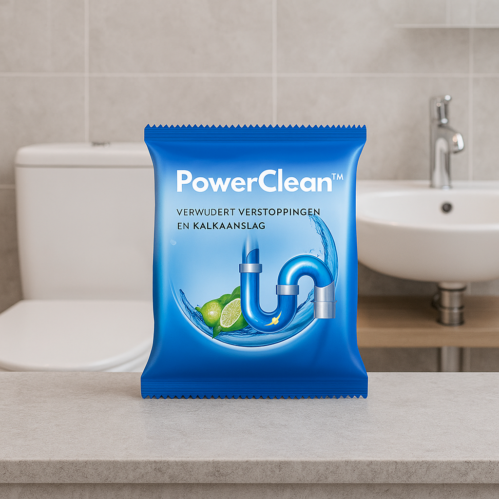 PowerClean™ I 1 + 1 Verwijdert verstoppingen en kalkaanslag