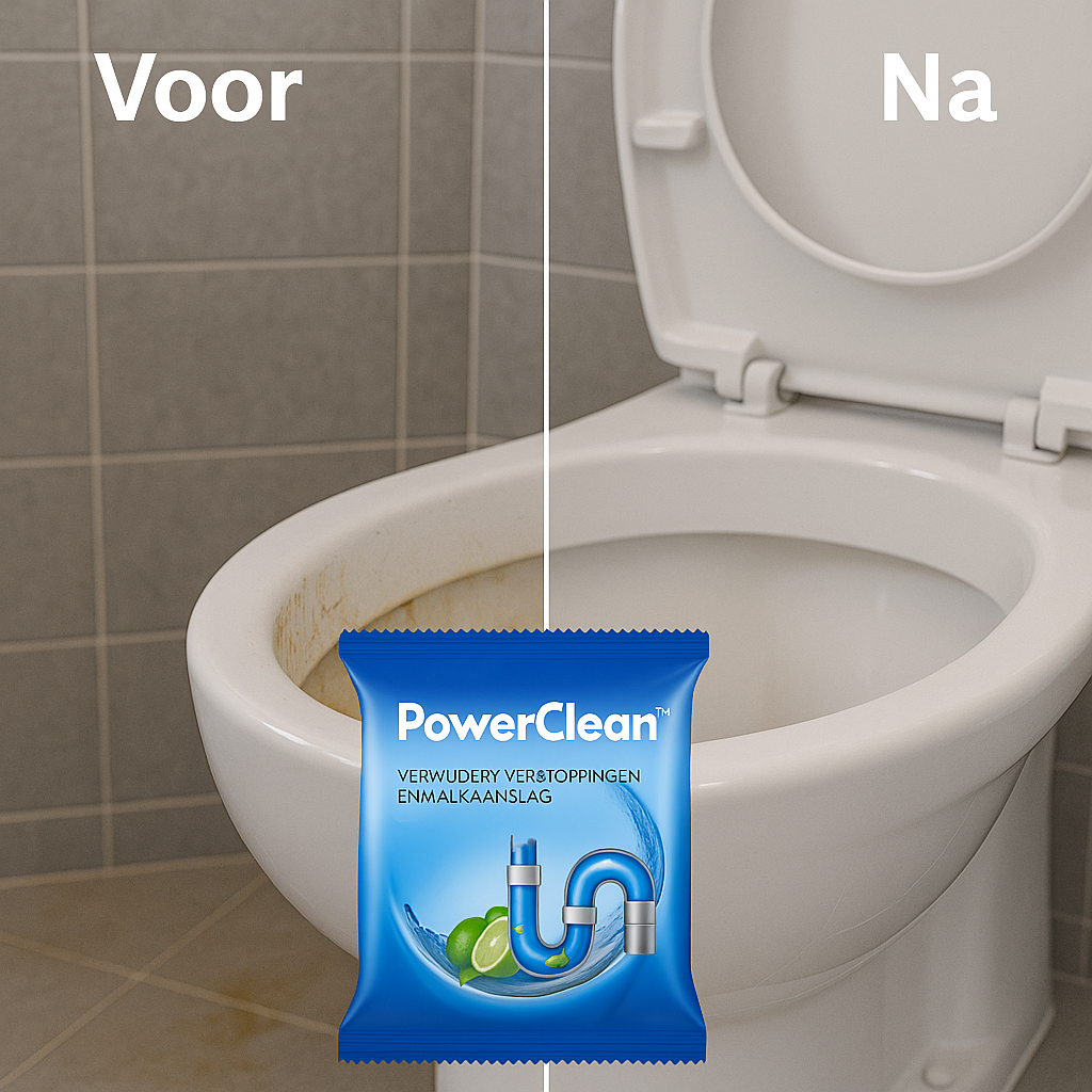 PowerClean™ I 1 + 1 Verwijdert verstoppingen en kalkaanslag