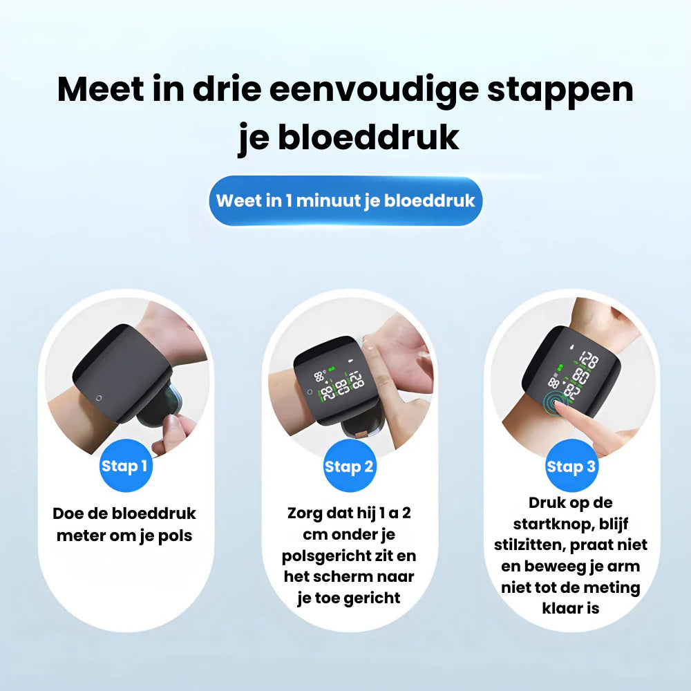 HealthPulse™ I Jouw bloeddruk thuis gemeten