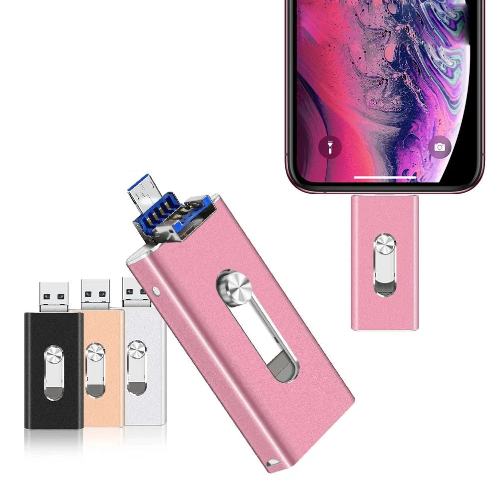 FlexiFlash™I 3‑in‑1 Flash Drive