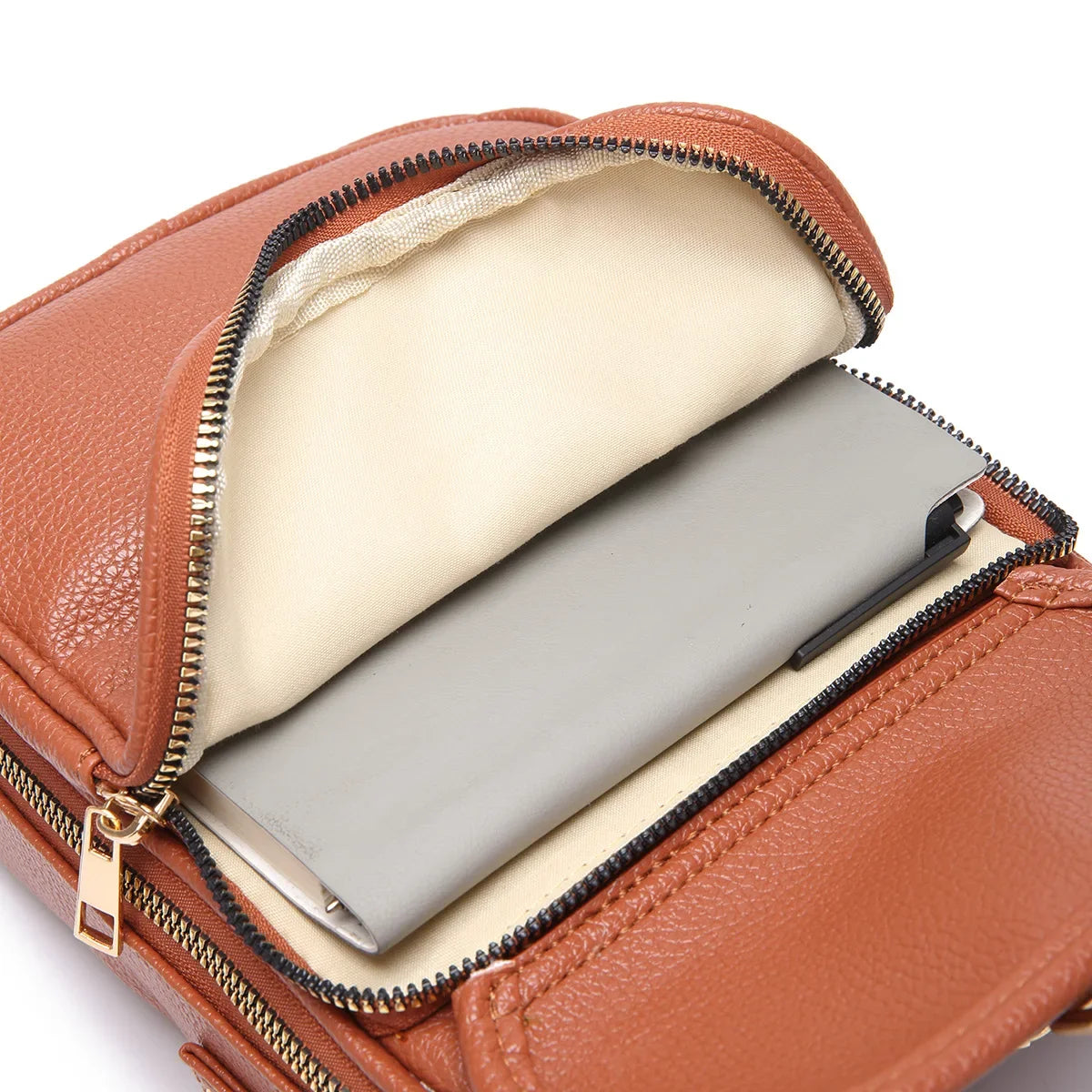 OliviaNona™I Crossbody Leather Bag