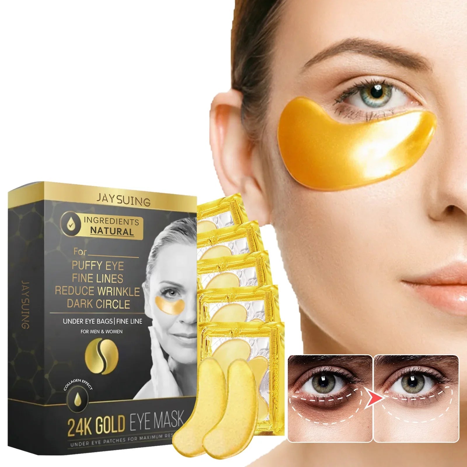 LumiEye™I Luxe oogpatch voor stralende look