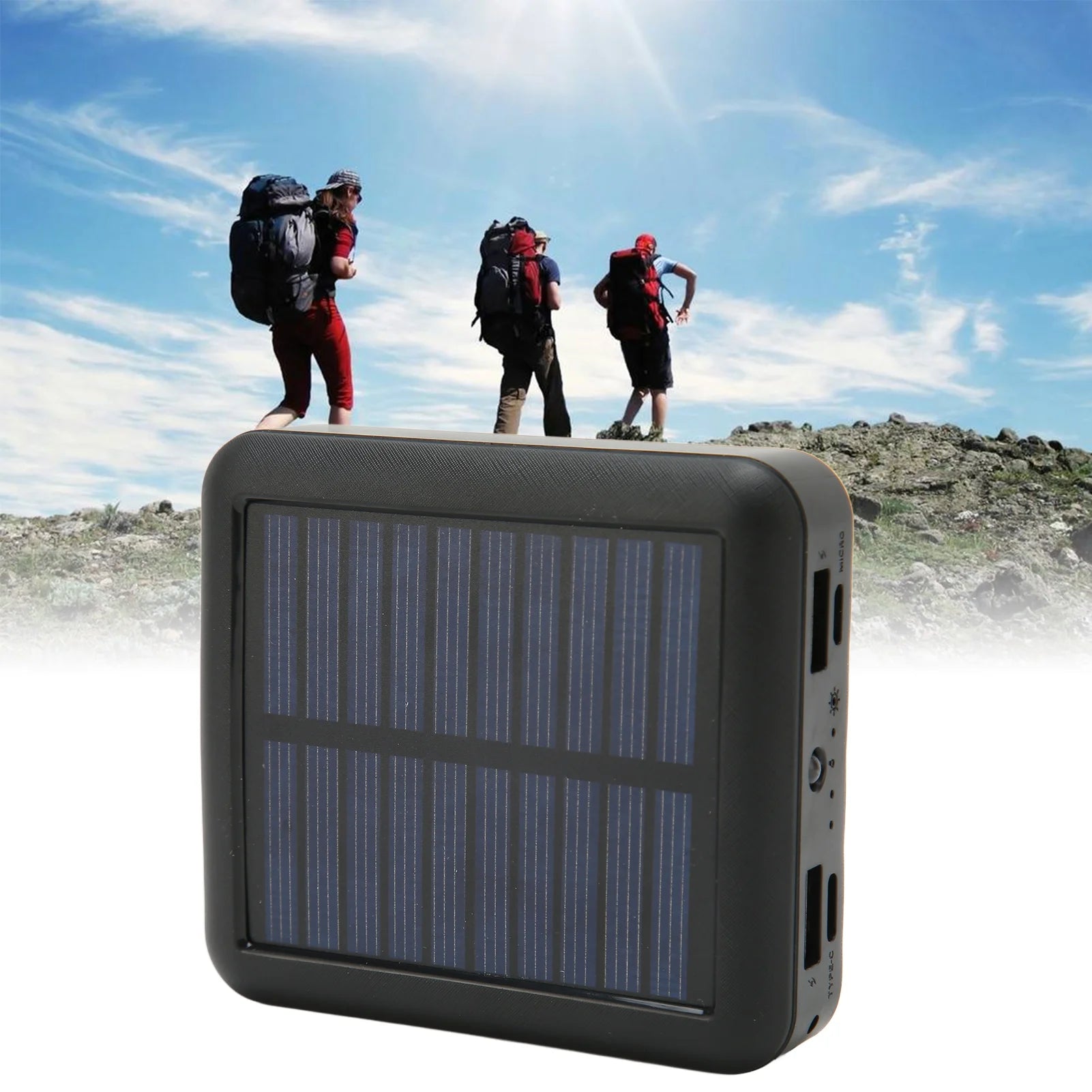 SunVolt™I Slim opladen met zonnekracht