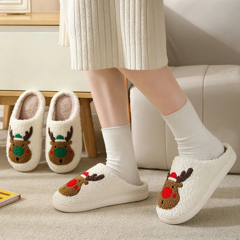 Santa's Friend™ | Gezellige Warme Kerstpantoffels