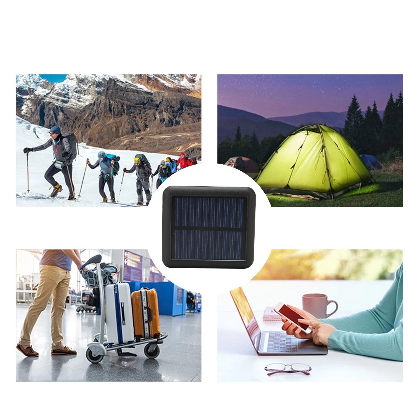 SunVolt™I Slim opladen met zonnekracht