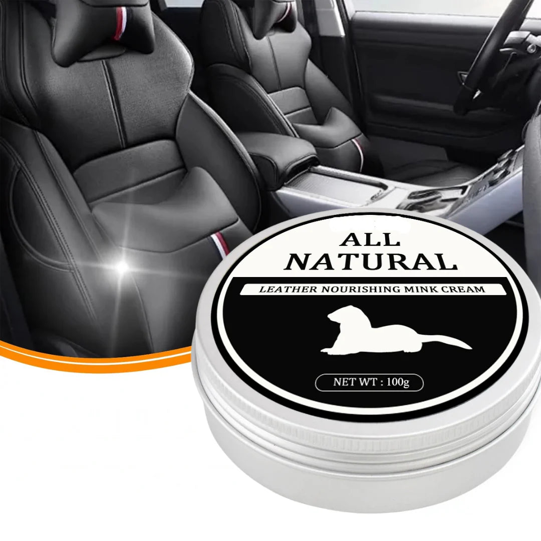AutoSheen™I Herstel de natuurlijke glans van je leren autostoelen