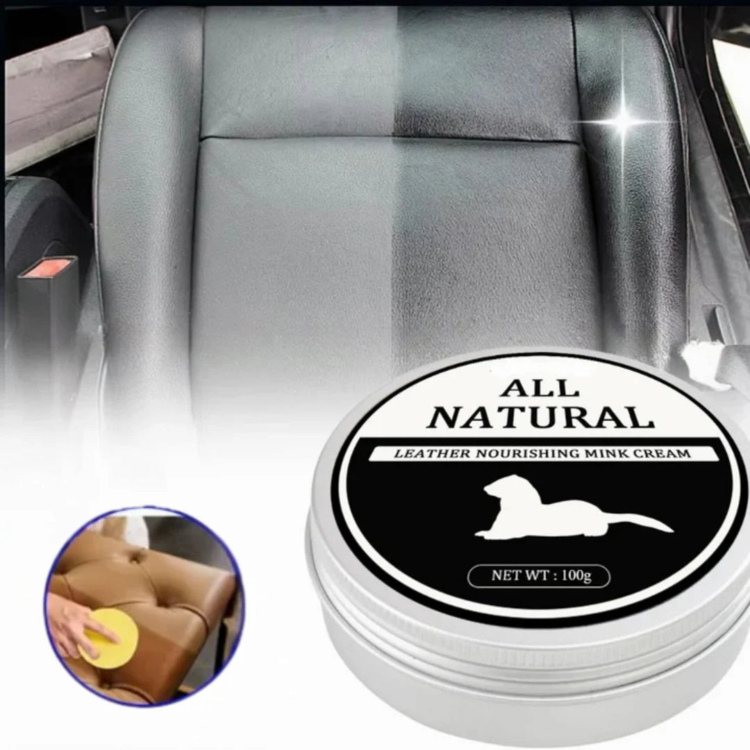 AutoSheen™I Herstel de natuurlijke glans van je leren autostoelen