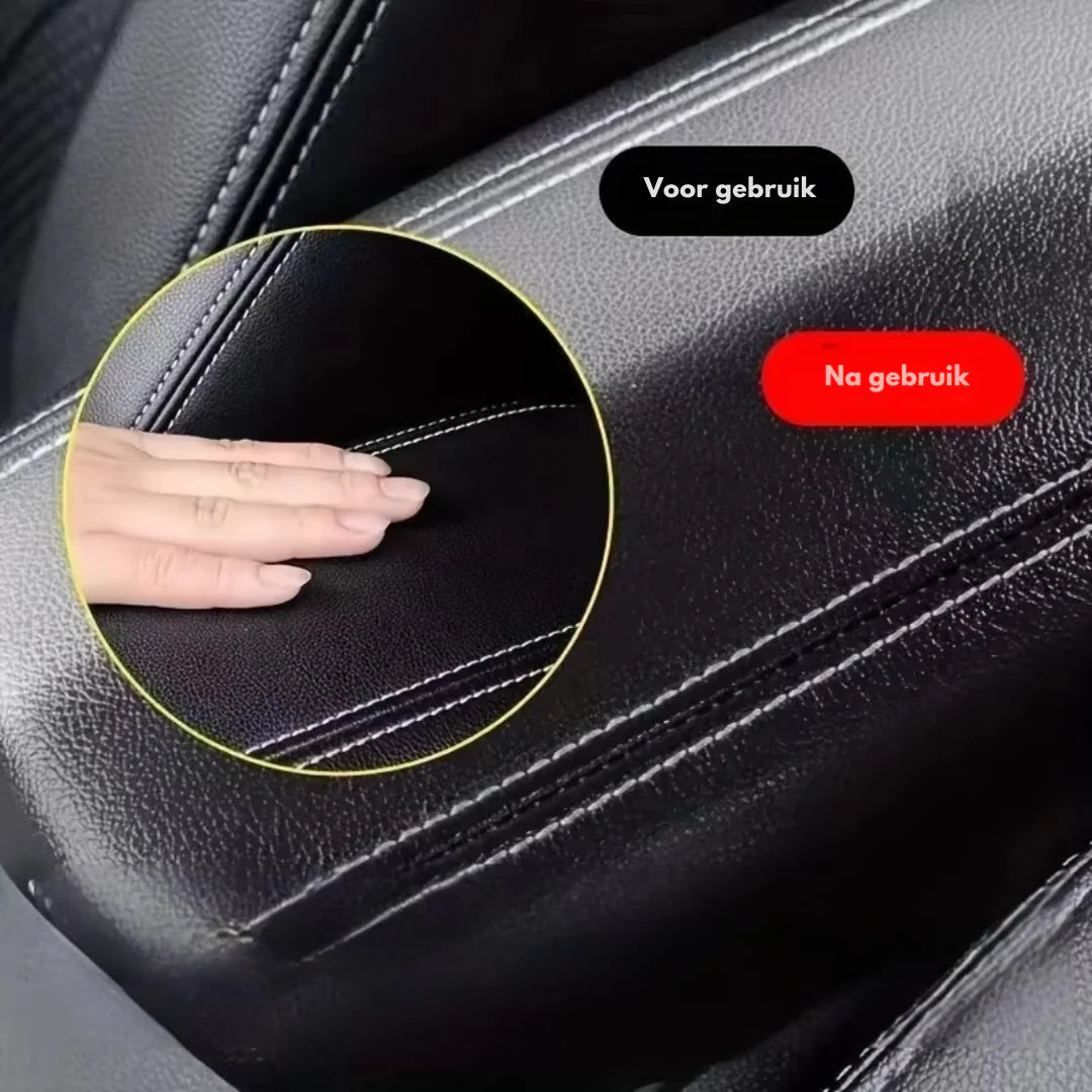 AutoSheen™I Herstel de natuurlijke glans van je leren autostoelen